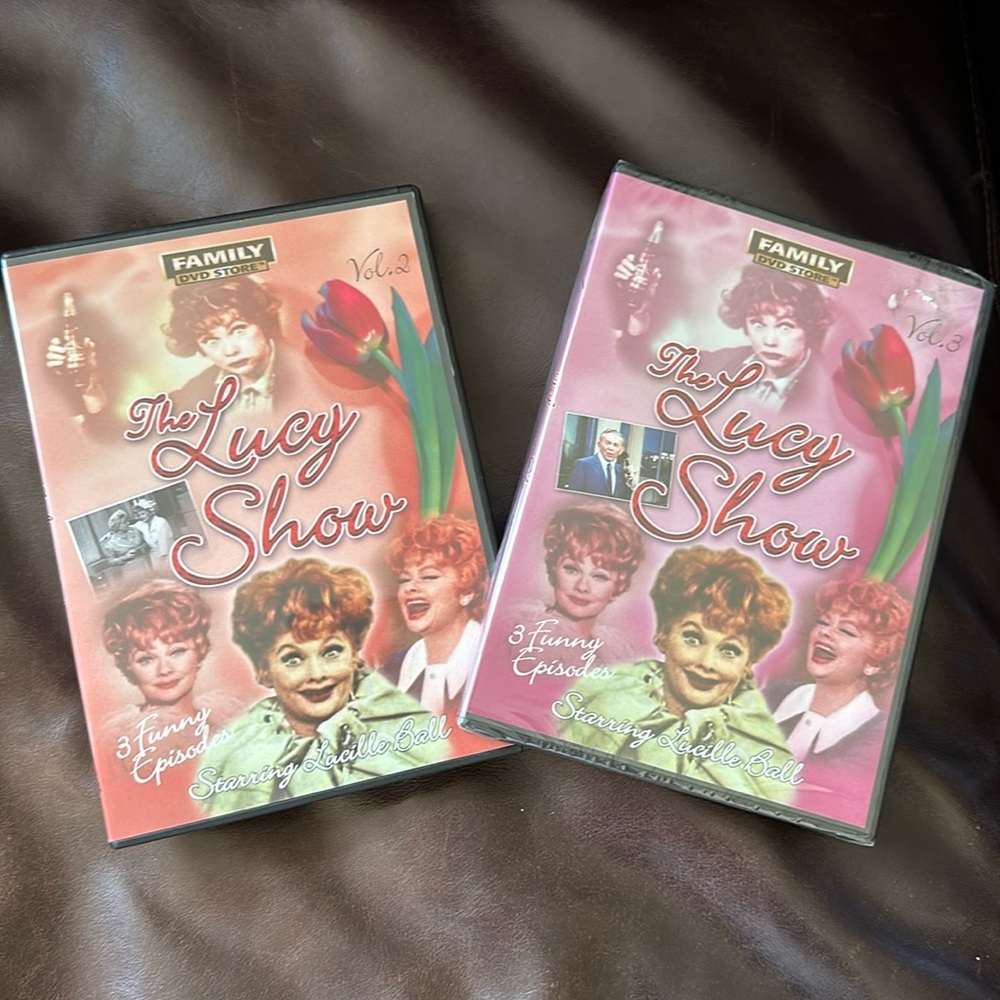 Set of 2 The Lucy Show DVDs